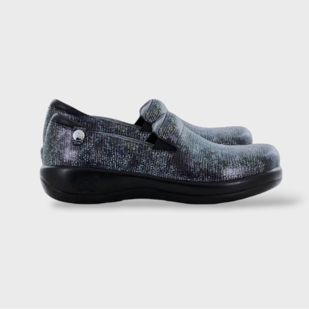 Alegria Keli Glimmer Glam Shoes | Euro Size 36 (US 6-6.5) | Black Glimmer | $55